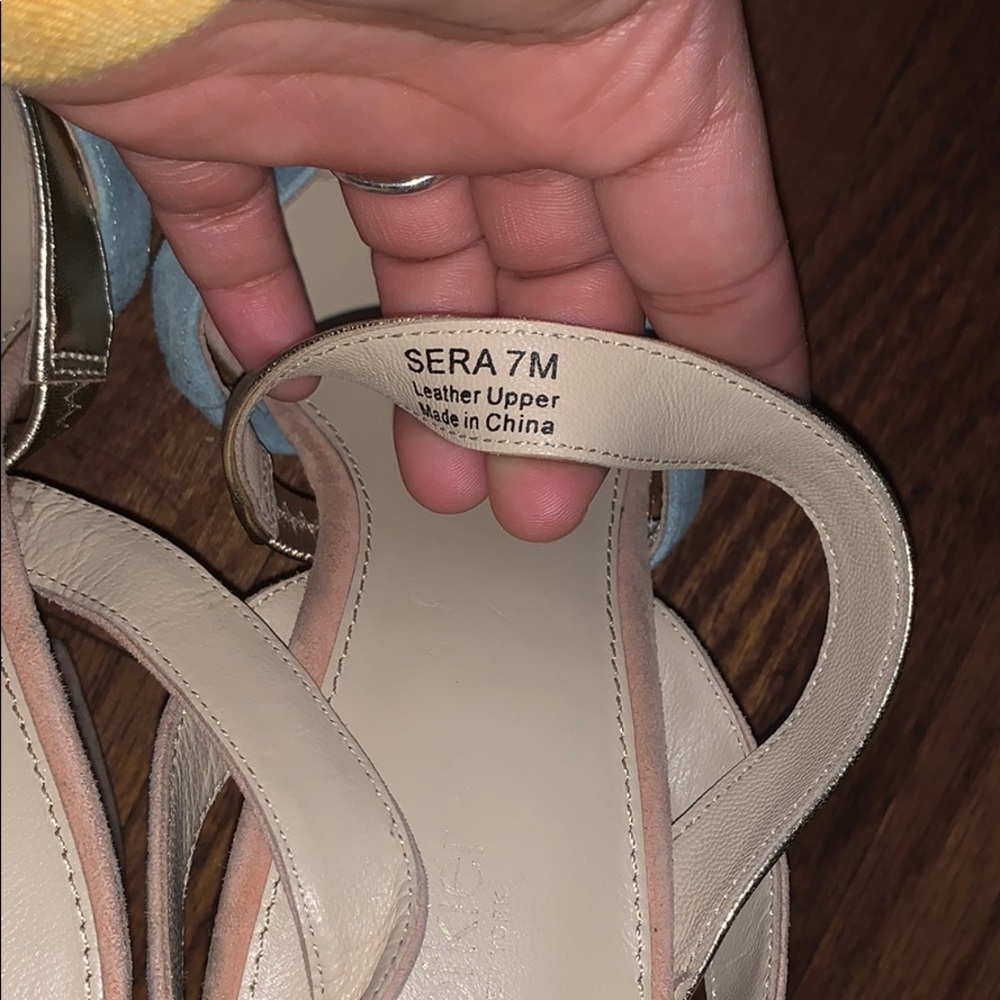 Botkier New York Size 7m Multi Strap Block Heels - image 6